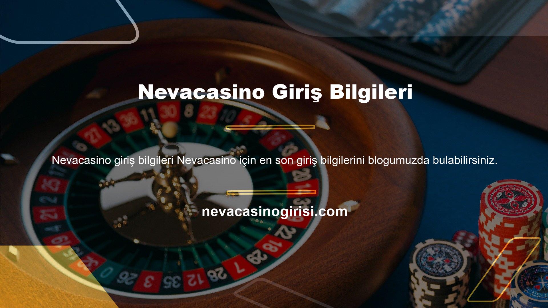 Canlı bahis sitesinin tanıtımı, güvenilir Nevacasino Live Betting, Nevacasino sertifikasyon sisteminin bonuslarından biridir